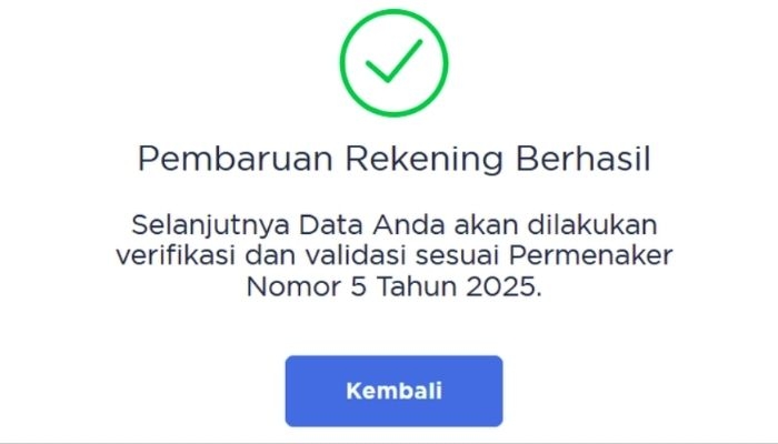 Cek Kambali Penerima BSU BPJS Ketenagakerjaan 2025 yang Masih Status Data Verifikasi dan Validasi, Mudah dan Anti Lemot!