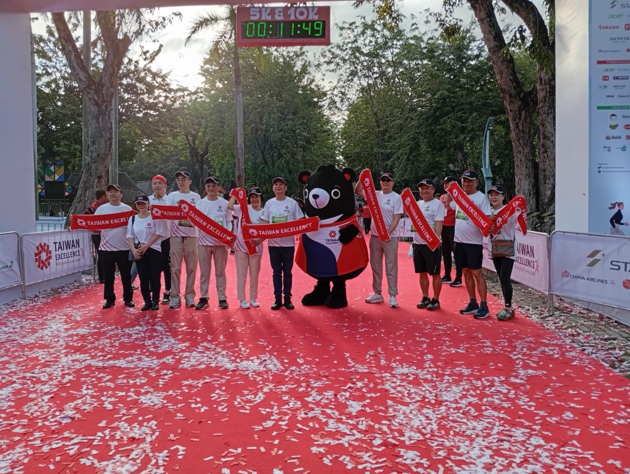 Taiwan Excellence Happy Run 2025 Kembali, 5000 Pelari Meriahkan Jakarta