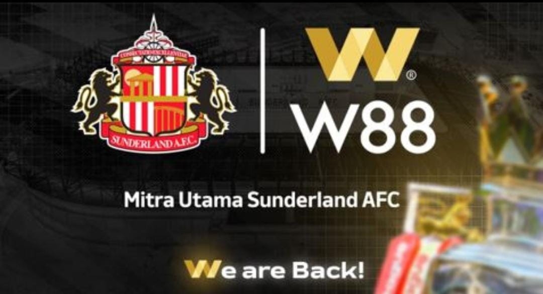 Klub Bola Sunderland AFC Siap Hadapi Premier League Musim Ini dengan Dukungan Mitra Baru dari W88