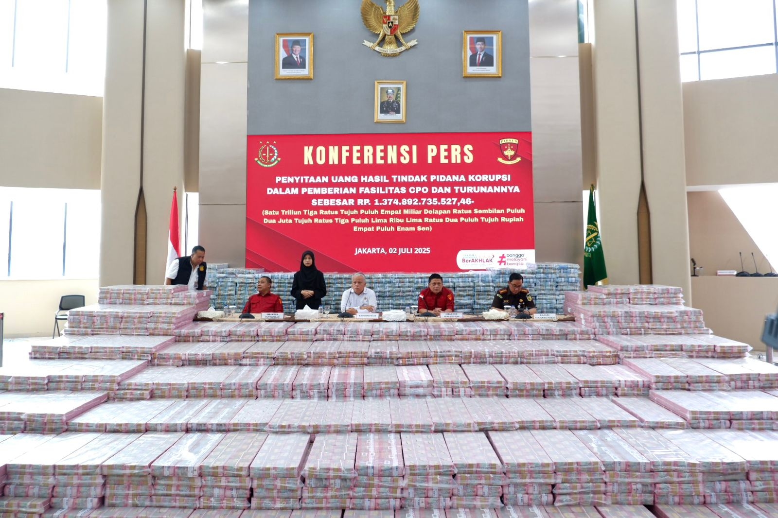 Kejagung Sita Rp1,3 Triliun dari Permata Hijau dan Musim Mas Terkait Kasus CPO, Ini Penampakannya