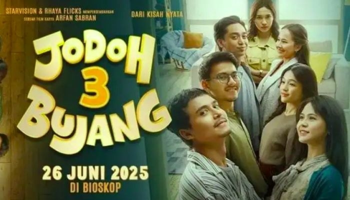 Nonton Film Jodoh 3 Bujang Full Movie LK21 Diblokir! Ini Sinopsis dan Tempat Nonton Resmi
