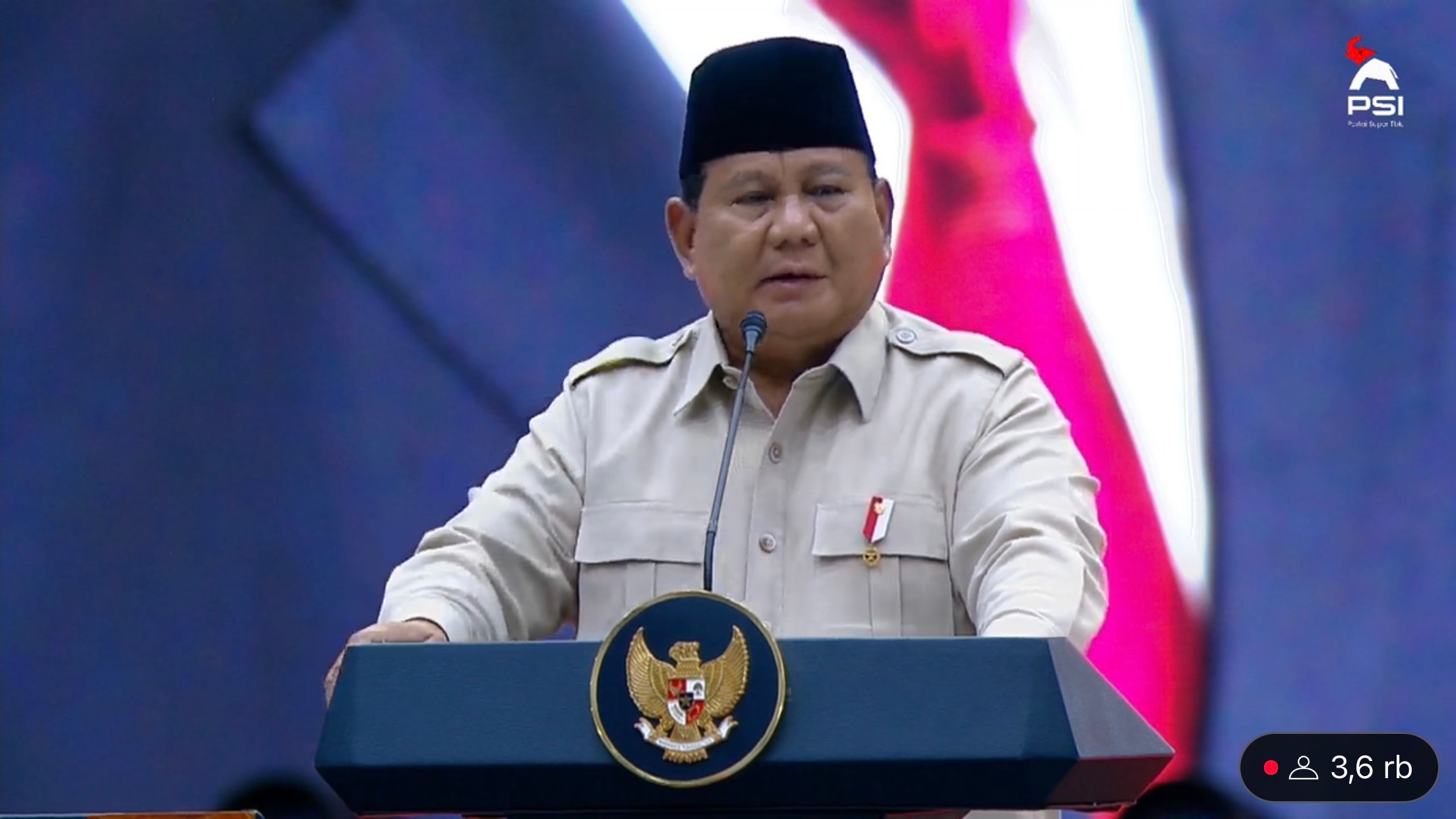 Prabowo: Politik Bukan Soal Kekuasaan, Tapi Kehendak untuk Memperbaiki Hidup Rakyat