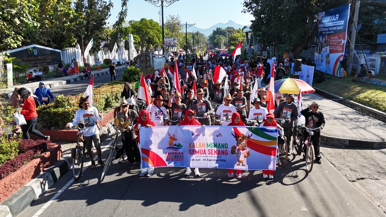 FORNAS VIII 2025 NTB Lebih dari Sekadar Olahraga, Dorong Pemulihan Ekonomi Daerah