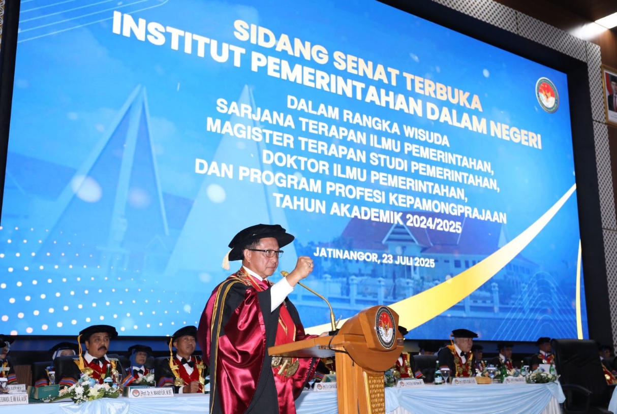 Mendagri: Lulusan IPDN Harus Jadi Motor Reformasi ASN