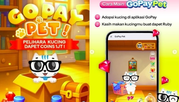 Cara Main GoPay Pet di Aplikasi Gojek, Apakah Bisa Dapat Cashback?