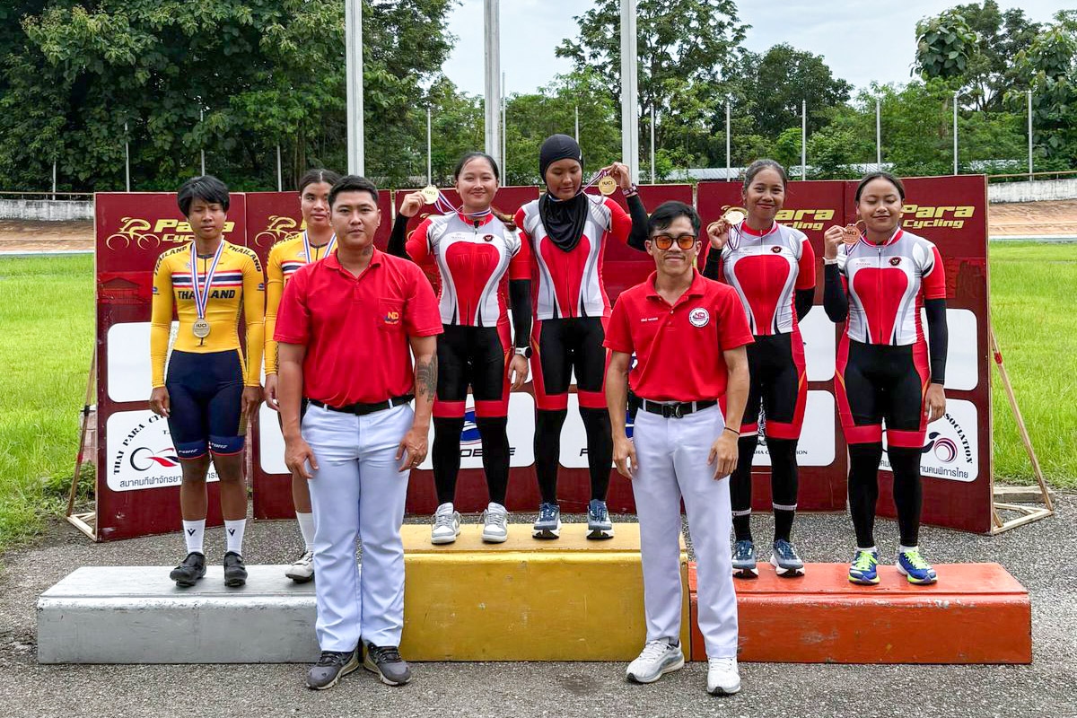 Tim Para Balap Sepeda Indonesia Bersinar di Thailand, Bawa Pulang 6 Medali dengan 2 Emas