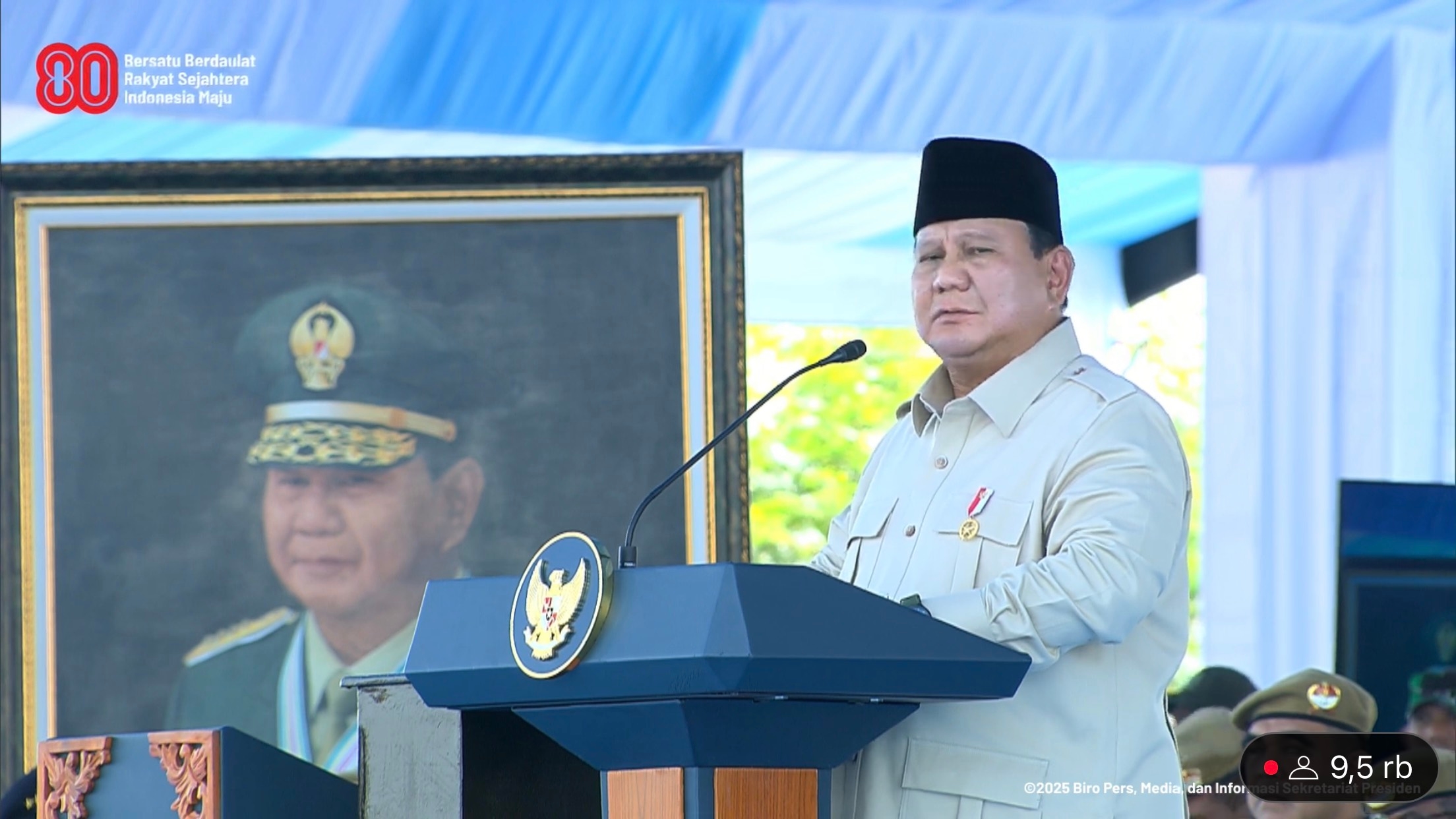 Prabowo Kobarkan Semangat Prajurit TNI: Jangan Pernah Lupa Sejarah, Bangsa Ini Butuh Tentara Kuat