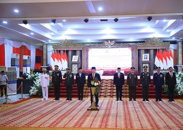 Gubernur Herman Deru Sematkan Satyalancana Karya Satya kepada 321 ASN Sumsel, Simbol Loyalitas dan Integritas Pegawai