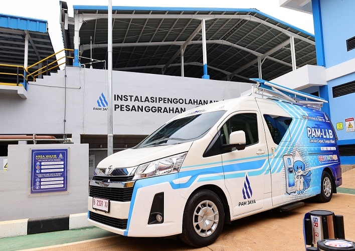 PAM Jaya Resmikan IPA Pesanggrahan Sekaligus Luncurkan Aplikasi Digital Layanan Air
