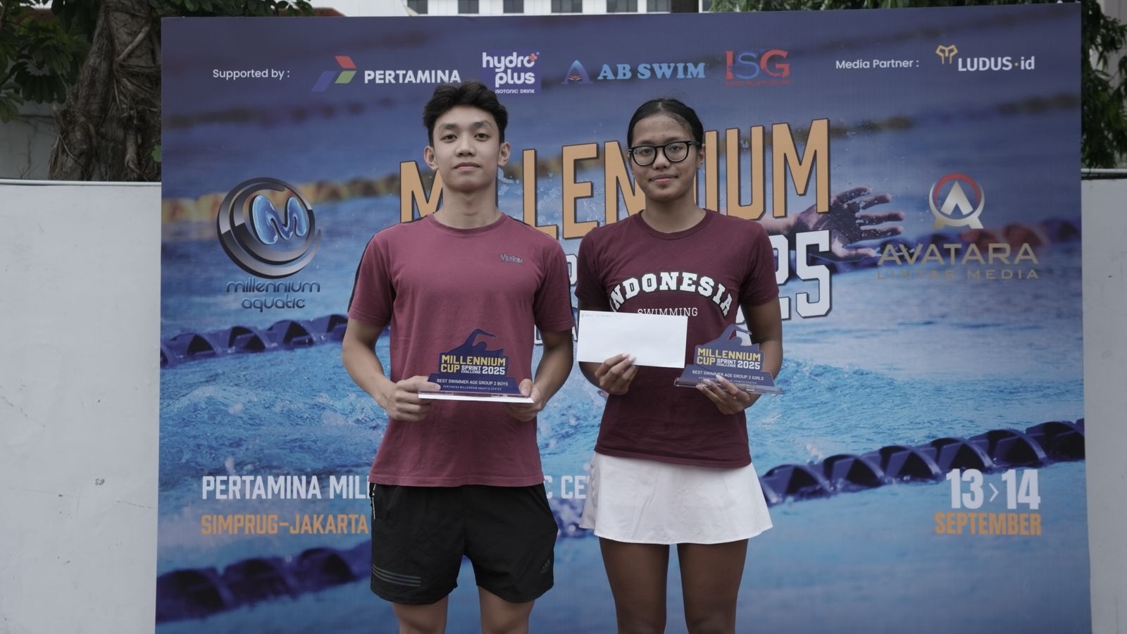 Dua Rekor Nasional Renang Pecah di Millennium Cup Sprint Challenge 2025
