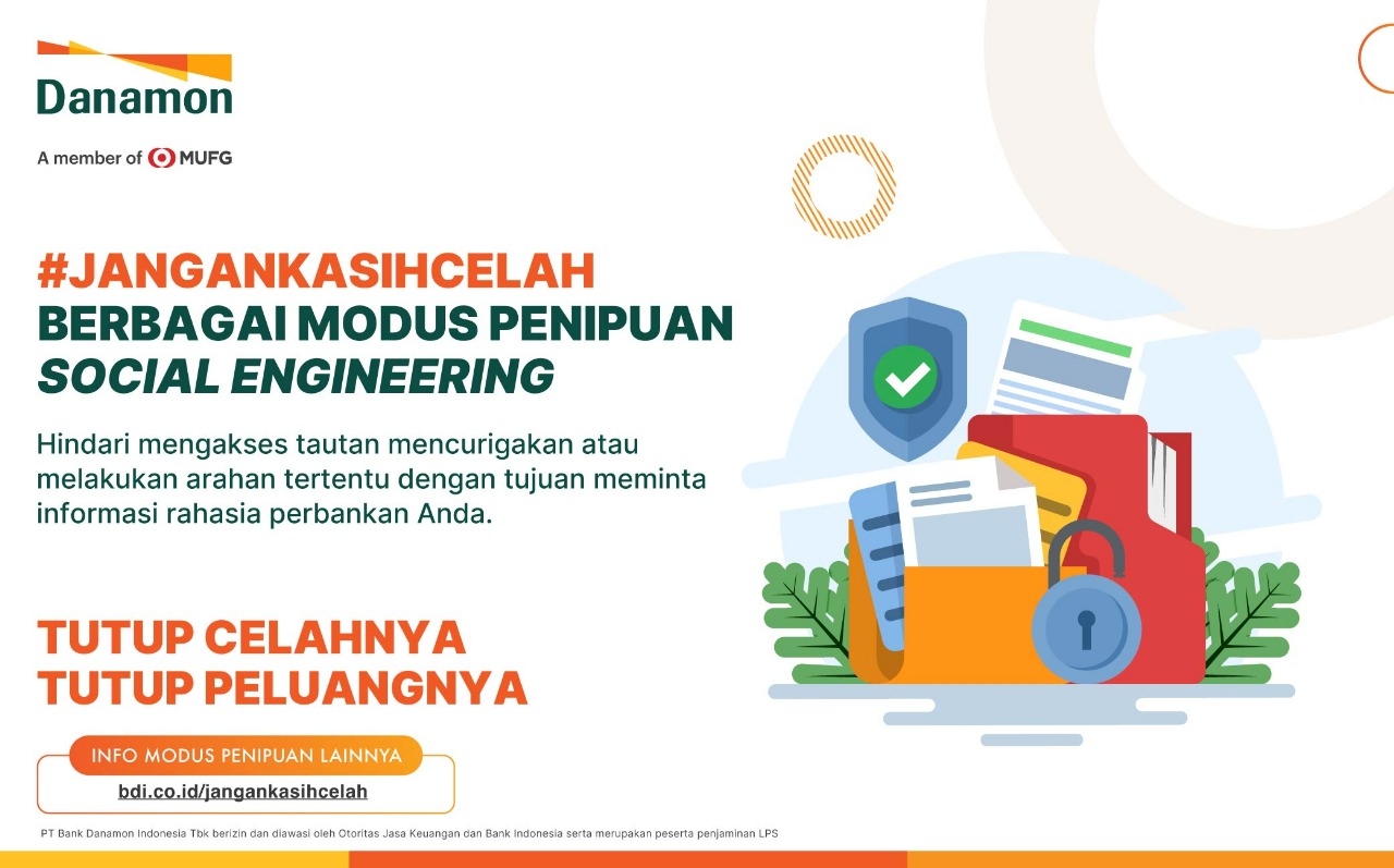 Danamon Edukasi Nasabah dan Masyarakat Soal Penipuan Metode Rekayasa Sosial