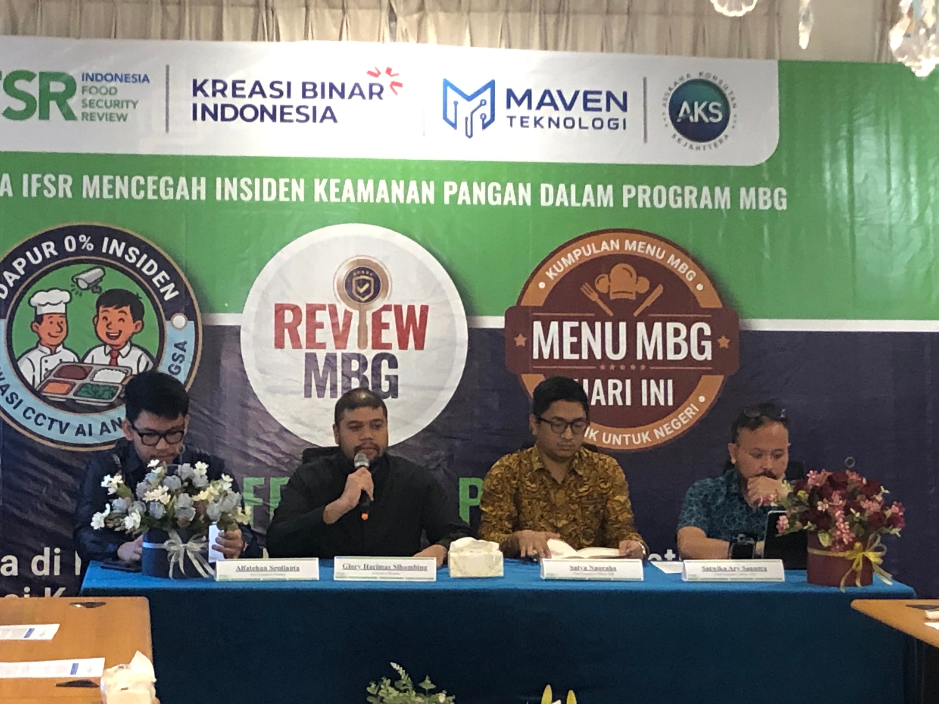 IFSR Luncurkan Trisula Pemantauan MBG, dari Website Review hingga Pemanfaatan CCTV AI
