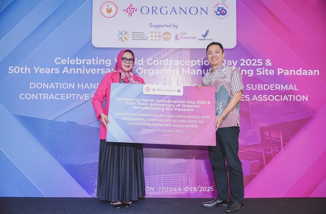 Organon Donasikan 1.000 Unit KB Implan untuk Dukung Kesehatan Reproduksi Wanita Indonesia