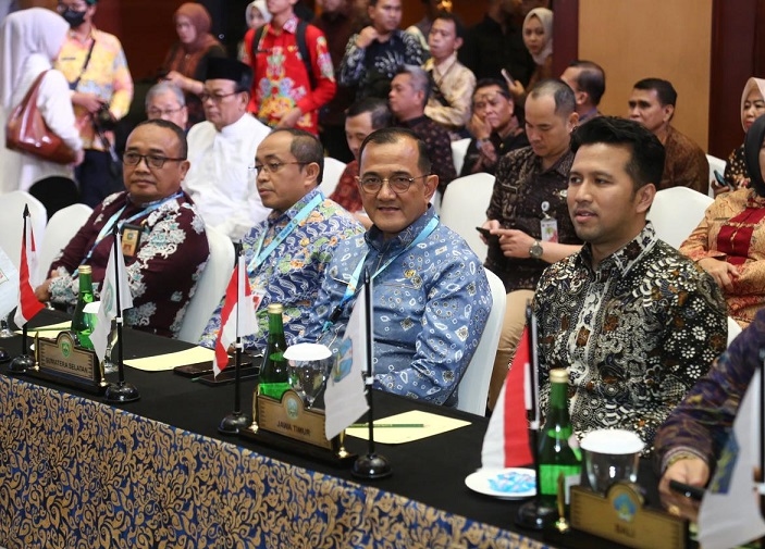 Sumsel Dorong Kolaborasi Nasional, Sekda Edward Candra Hadiri Munas VII APPSI di Jakarta