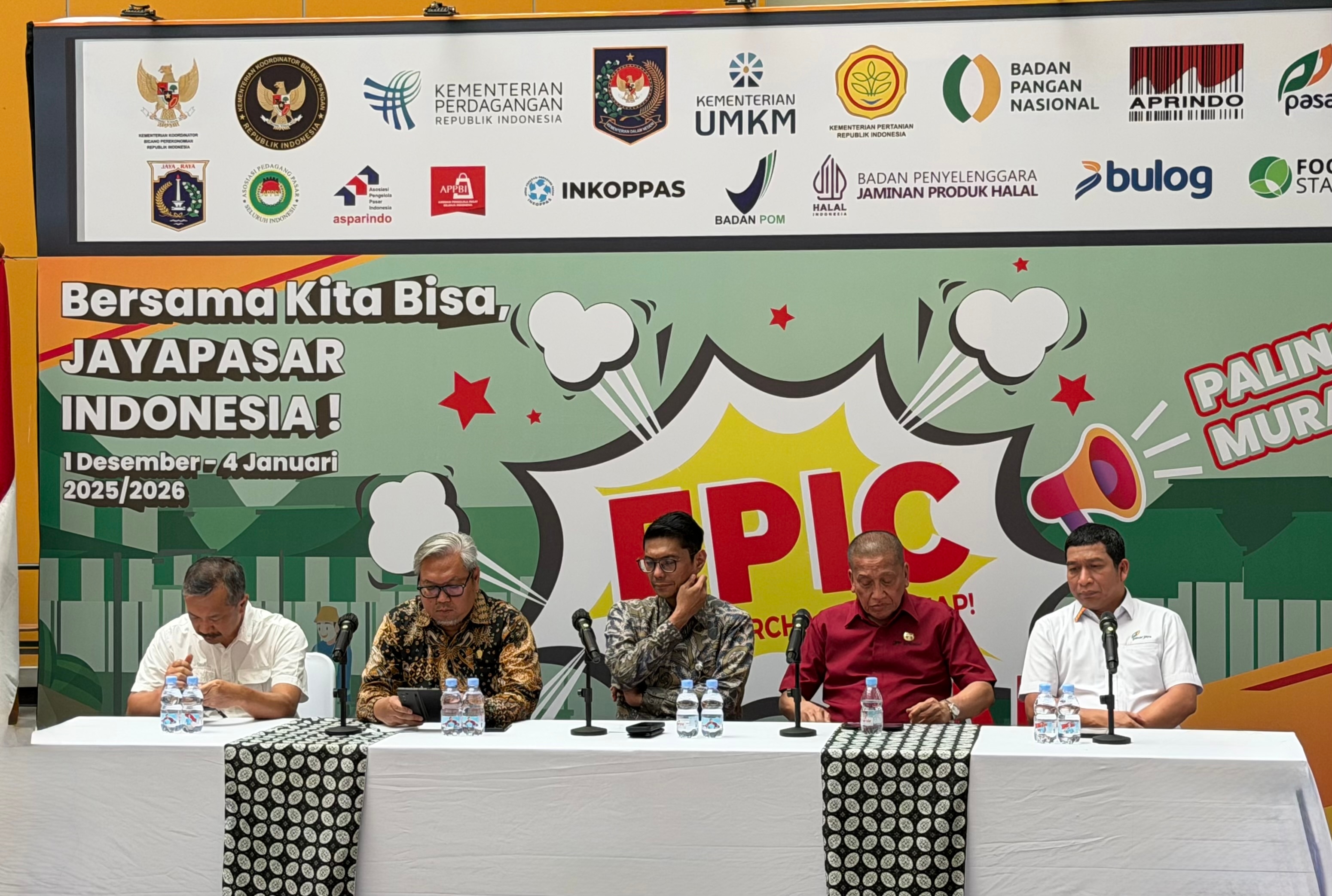 EPIC SALE 2025 Incar Transaksi Rp56 Triliun Lewat Sinergi Ritel Modern dan Pasar Rakyat