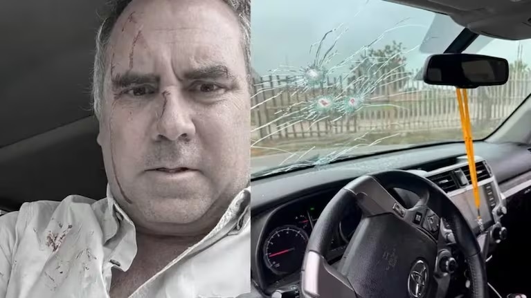 Mobil Capres Peru Rafael Belaunde Diberondong Tembakan di Lima