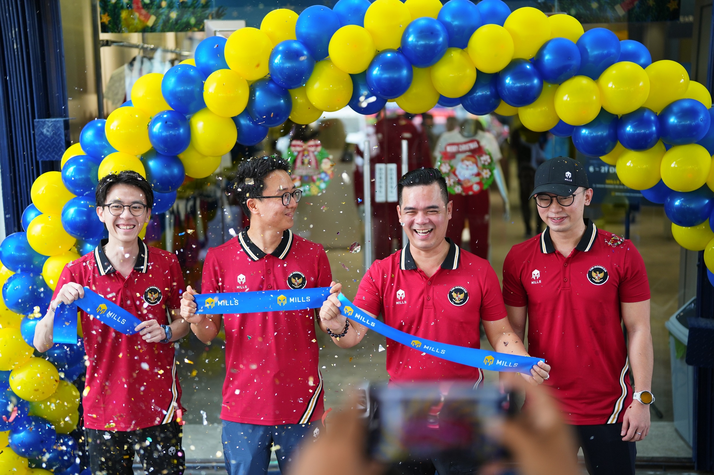 Bidik Komunitas Olahraga Lebih Luas, Mills Lebarkan Sayap ke Palembang