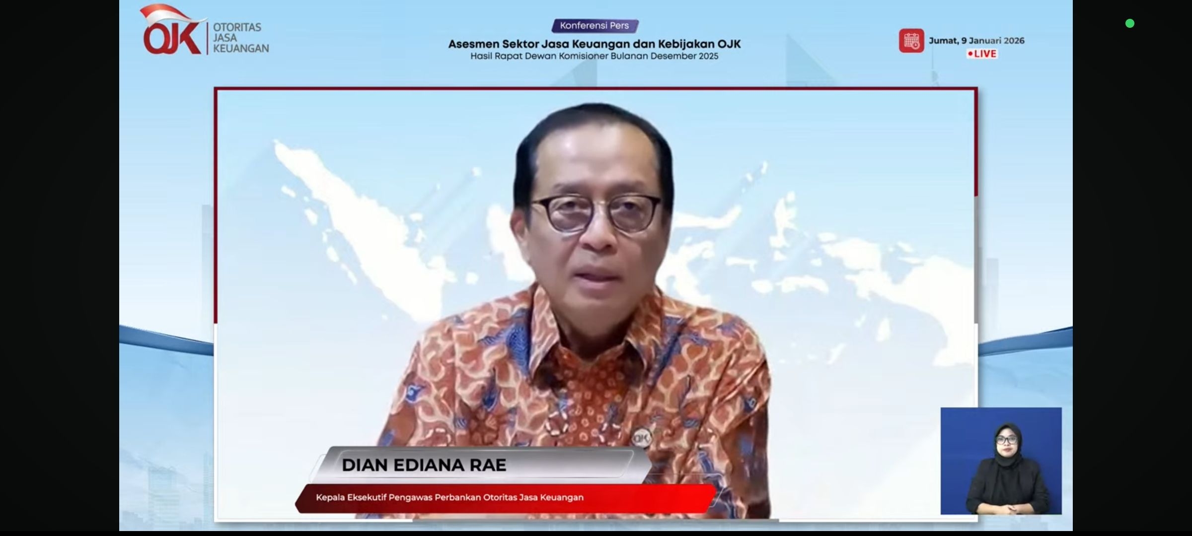 Era Suku Bunga Rendah, OJK Optimistis Kredit Perbankan di  2026 Tumbuh Kuat