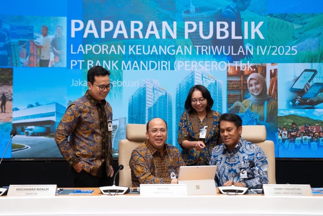 Bank Mandiri Catat Fundamental Solid di 2025, Perkuat Intermediasi dan Peran sebagai Mitra Strategis Pemerintah