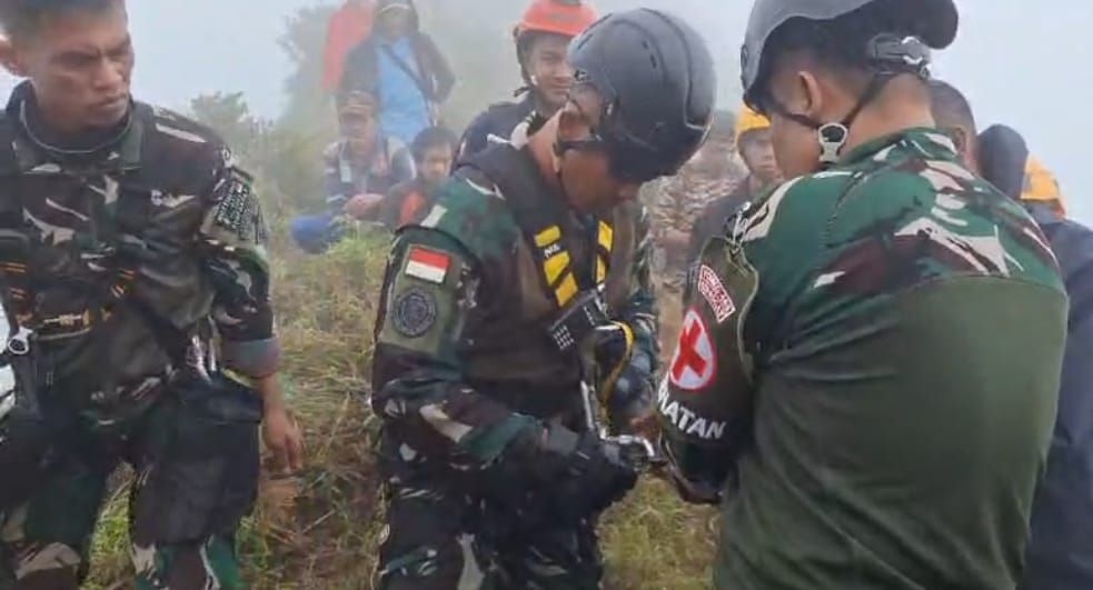 Basarnas Temukan Korban Pesawat ATR 42-500, Kondisi Tidak Utuh