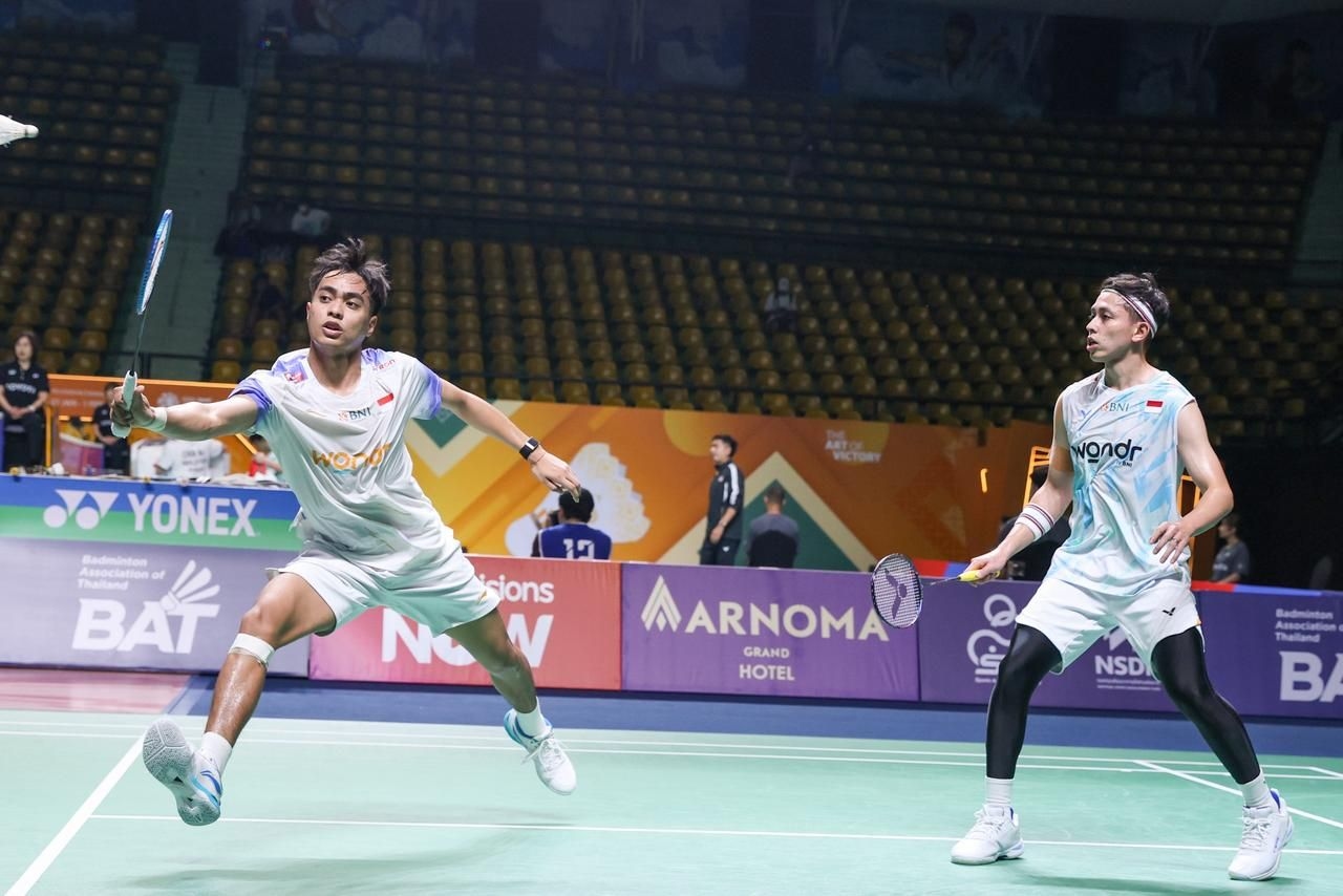 Thailand Masters: Ganda Putra Indonesia Dominan, 3 Wakil ke Semifinal dan Pastikan 1 Finalis