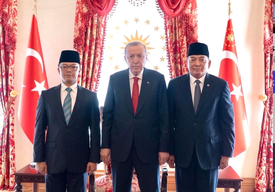 Menlu dan Menhan RI Temui Presiden Erdogan di Istanbul, Sampaikan Hasil Penting Pertemuan 2+2