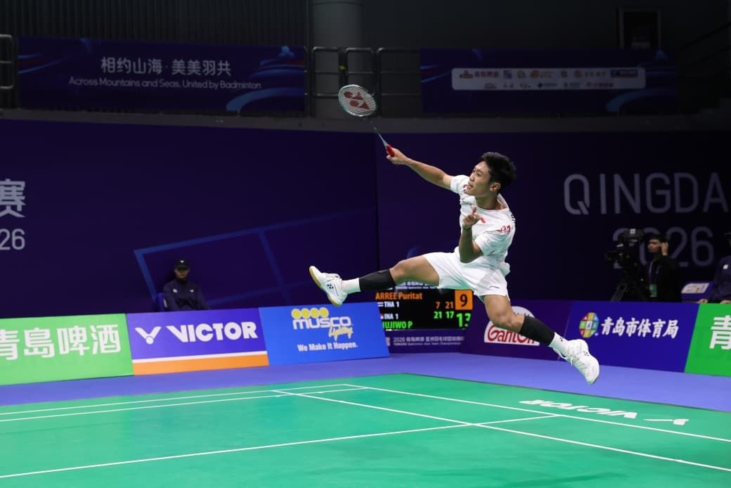 Kejuaraan Bulutangkis Beregu Asia: Prahdiska Bikin Indonesia Unggul, Thailand Curi Poin di Ganda Putra