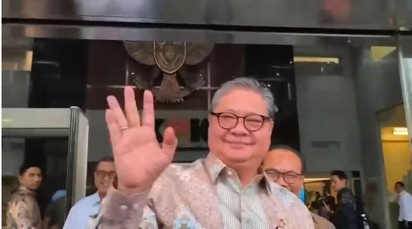 Sambangi KPK, Menko Airlangga Bahas Isu Tarif Resiprokal Amerika Serikat