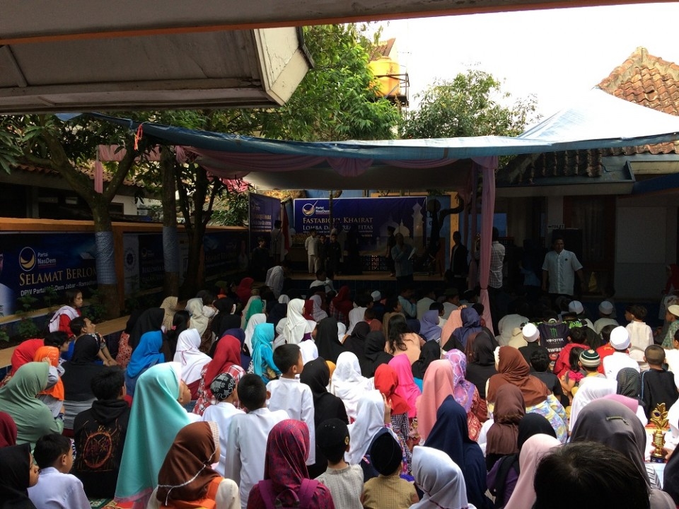 Asah Bakat Anak, Nasdem Jabar Gelar Fastabiqul Khairat