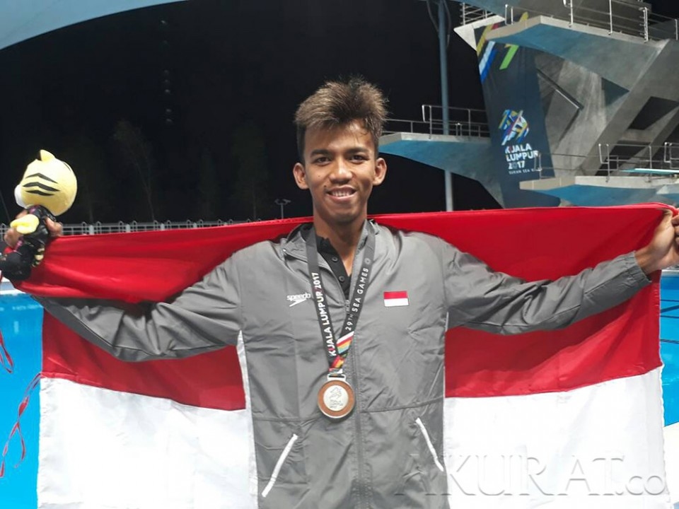 Kalah dari Schooling, Triady Harus Puas dengan Medali Perak