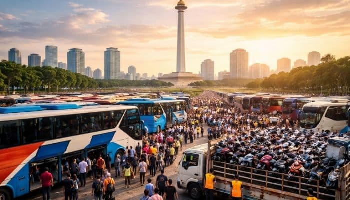 Kemenhub: 50,60 Persen Penduduk Bergerak Saat Lebaran 2026