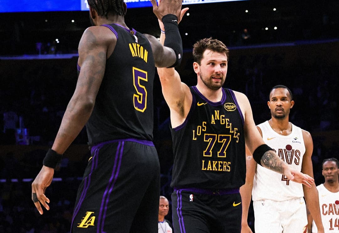 NBA: ​Luka Doncic Pecahkan Rekor Abadi Kobe Bryant dalam Kemenangan Lakers Atas Cavaliers
