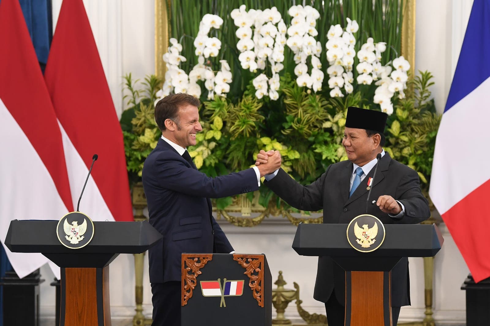 Macron Puji Komitmen Prabowo Soal Palestina: Sangat Berani demi Perdamaian