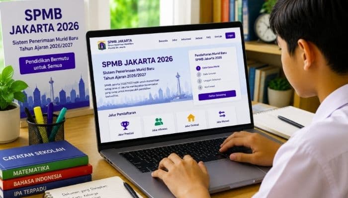 SPMB Jakarta 2026 Dibuka, Masyarakat Diminta Pantau Laman Resmi Disdik Jakarta