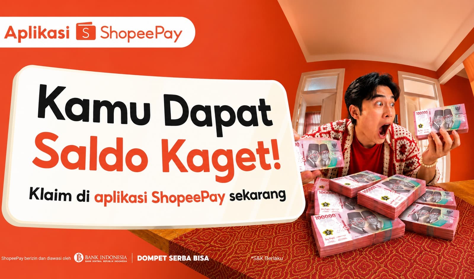 Fitur Saldo Kaget ShopeePay: Cara Klaim dan Daftar Link Resmi Saldo Kaget ShopeePay yang Aman