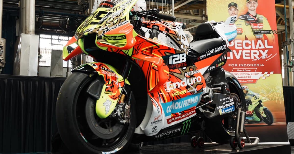 Gagah Berbalut Sayap Garuda, Pertamina Enduro VR46 Luncurkan Livery Spesial untuk Mandalika 2026