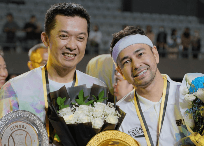 Marc Klok dan Raffi Ahmad Akan Saling Adu Gengsi di Turnamen Padel THe JuaRA Jilid 2