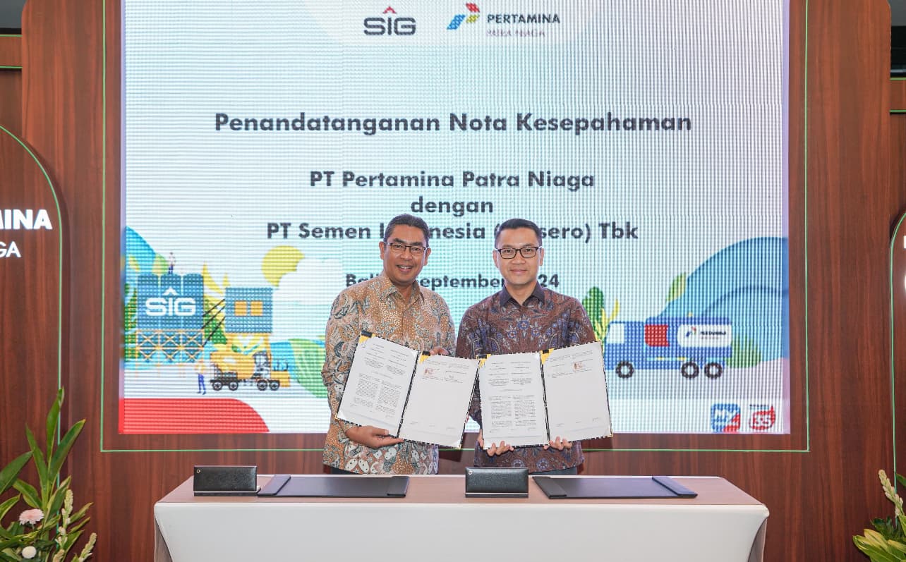 Pertamina Patra Niaga dan Semen Indonesia Jalin Sinergi Pemenuhan Energi Berkelanjutan