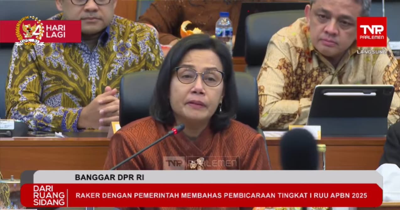 Sambil Menangis Terbata-bata, Sri Mulyani Pamitan di Rapat Terakhir Bersama Banggar DPR