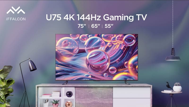 iFFALCON Resmi Kembali ke Indonesia, Luncurkan Smart TV Gaming U75 Eksklusif di TikTok Shop