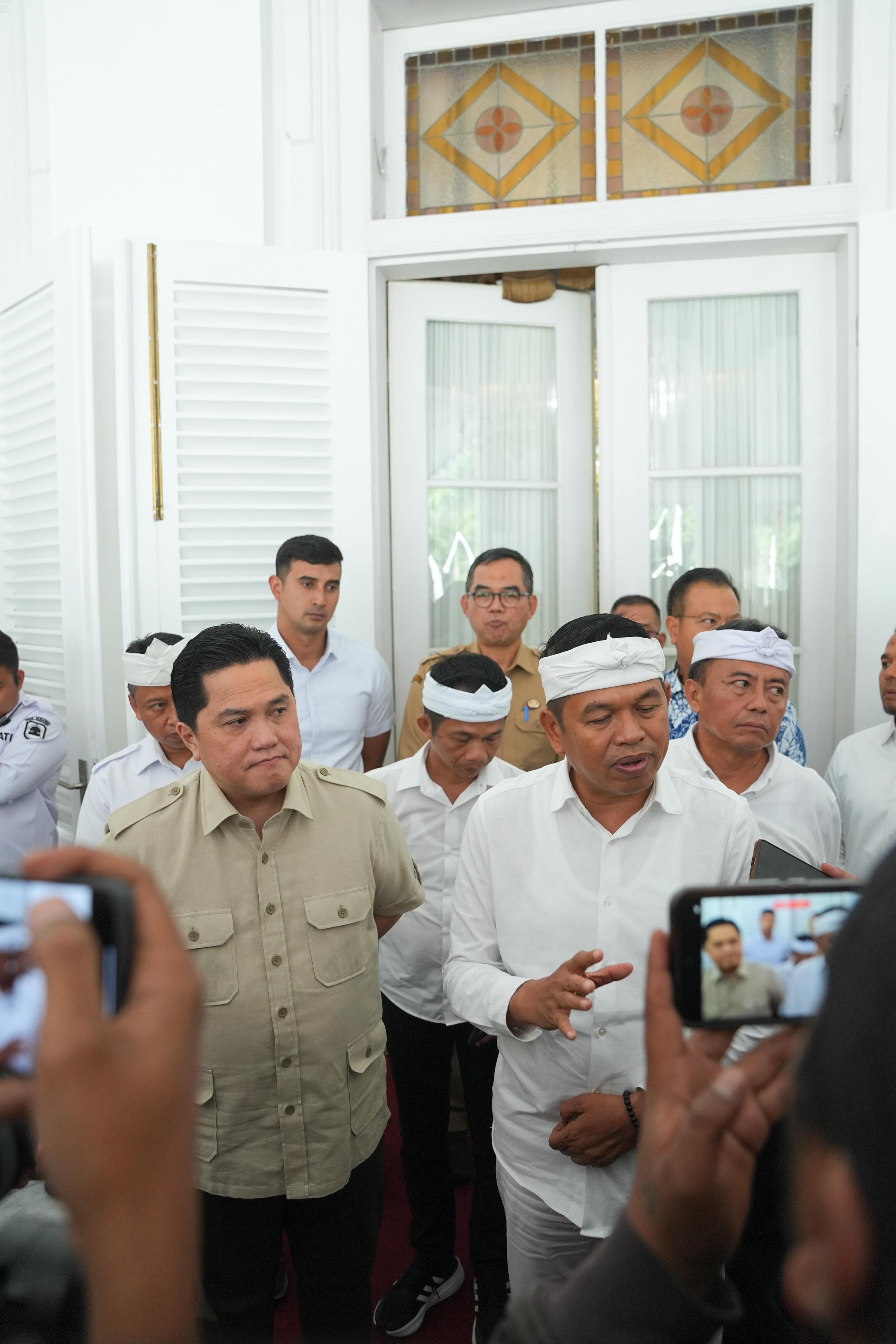 Erick Thohir-KDM Sepakat Optimalkan Aset BUMN untuk Rakyat Jabar