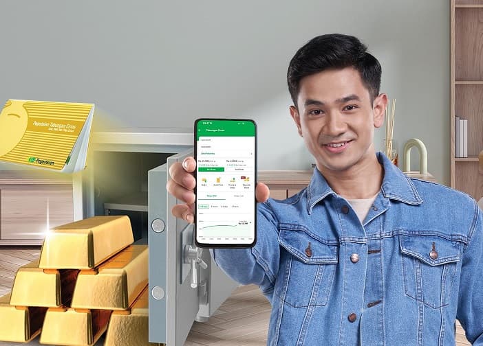 Inovasi Emas Pegadaian Membuahkan Hasil, Layanan Bank Emas Cetak Kinerja Gemilang