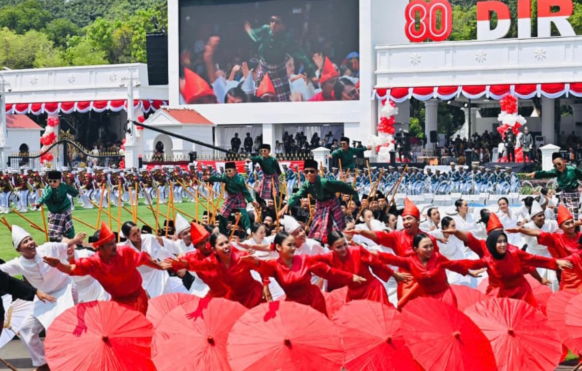 Keseruan HUT Ke-80 RI di Istana, Ada Pencak Silat Iko Uwais hingga Kolaborasi Seni Anak Bangsa