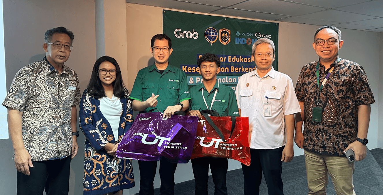 GAC AION Gandeng Grab Edukasi Keselamatan Berkendara