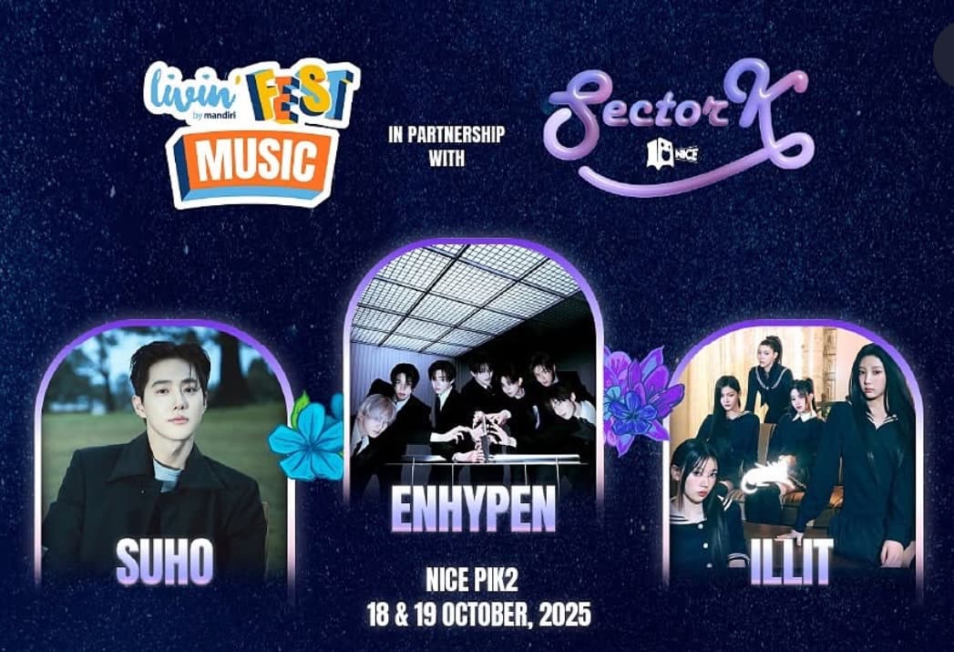 Jakarta Jadi Pusat KPop: ENHYPEN, ILLIT, dan Suho EXO Ramaikan Sector-K di NICE PIK2
