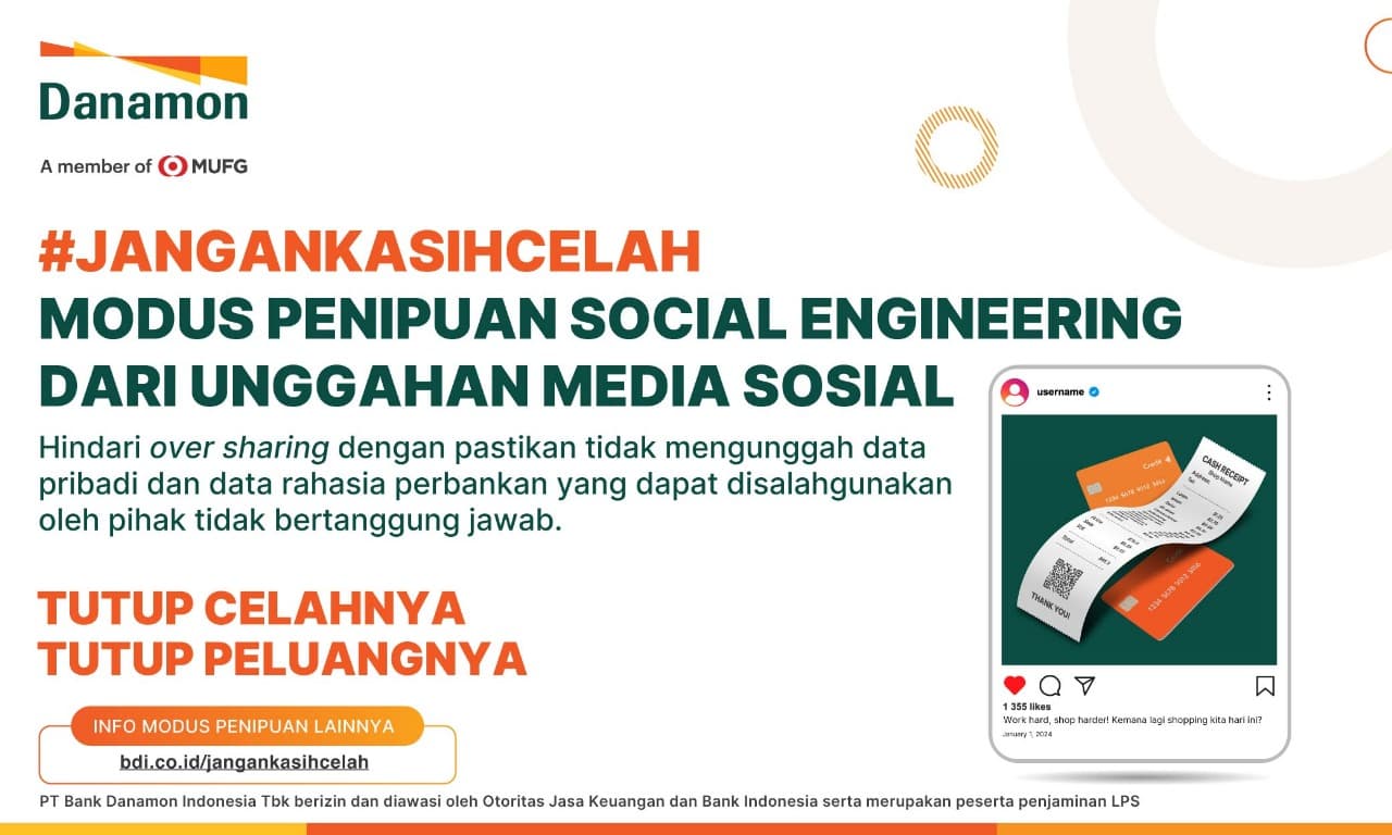 Danamon Imbau Masyarakat Bijak Gunakan Medsos untuk Cegah Penipuan Digital
