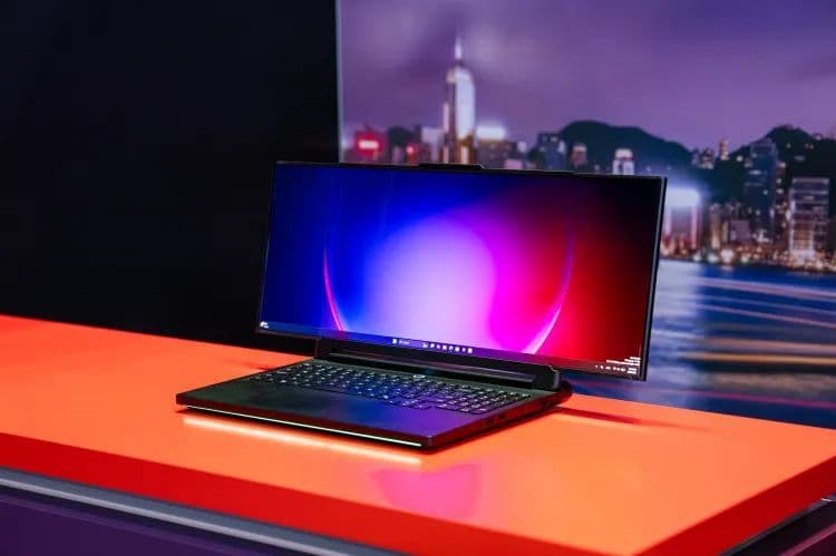 Lenovo Pamer Konsep Laptop Gaming Layar Gulung di CES 2026