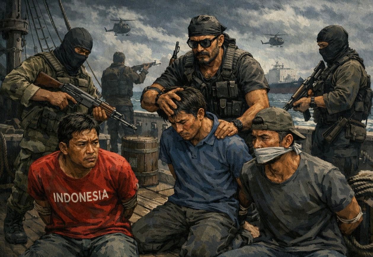 Penculikan WNI di Laut Gabon Jadi Alarm Keamanan Maritim Internasional