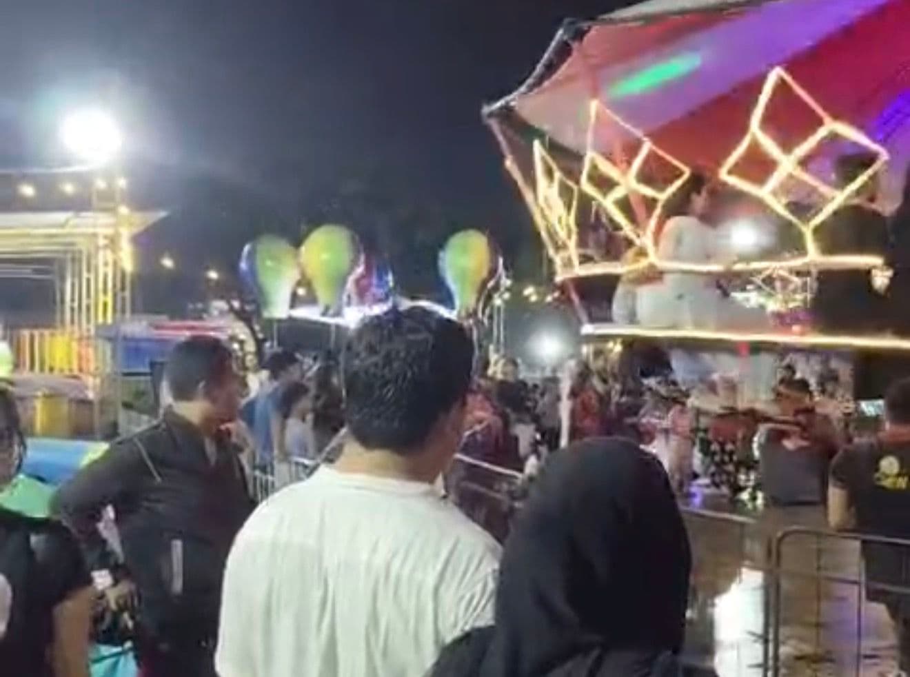Polres Jakpus Turun Tangan Tindaklanjuti Pasar Malam di Taman HKSN