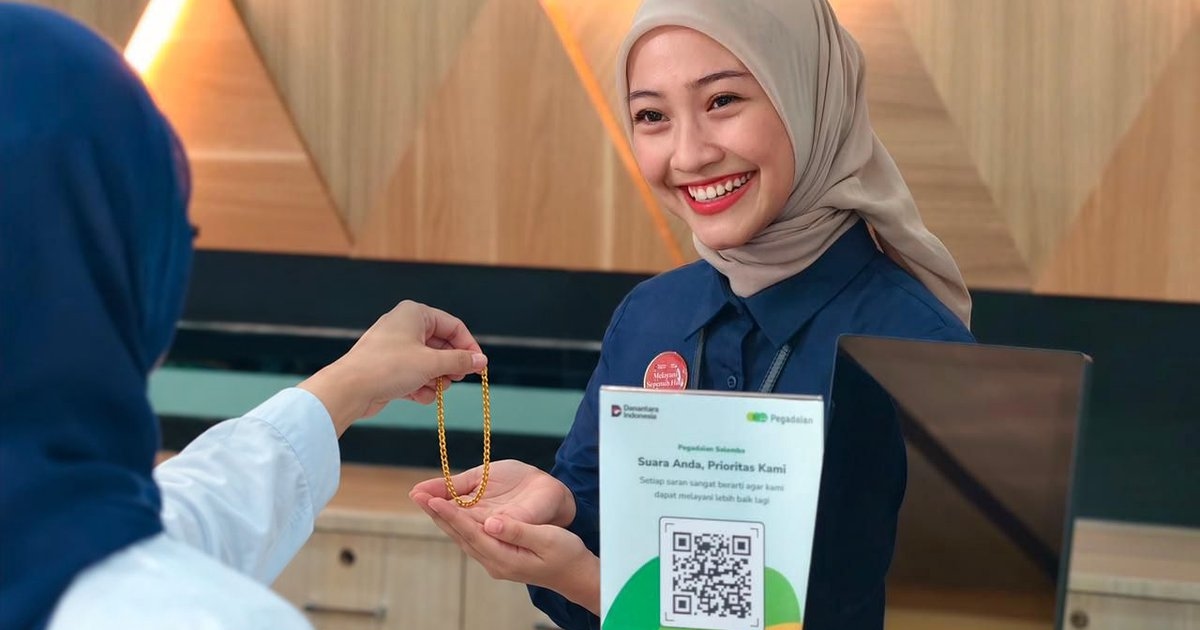 Pegadaian Beri Gadai Tanpa Bunga hingga Rp1 Juta, Ini Syaratnya
